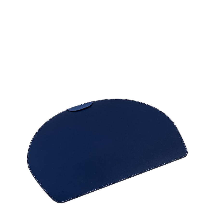 Mercury Half Curved Leather Desk Pad