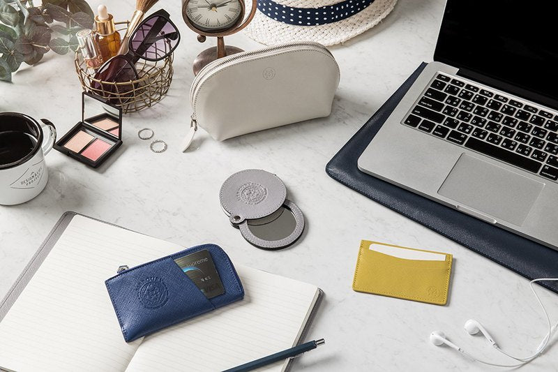 Mercury Leather Multifunction Key Case Key Access Card Credit Card Easy Card Coin Purse