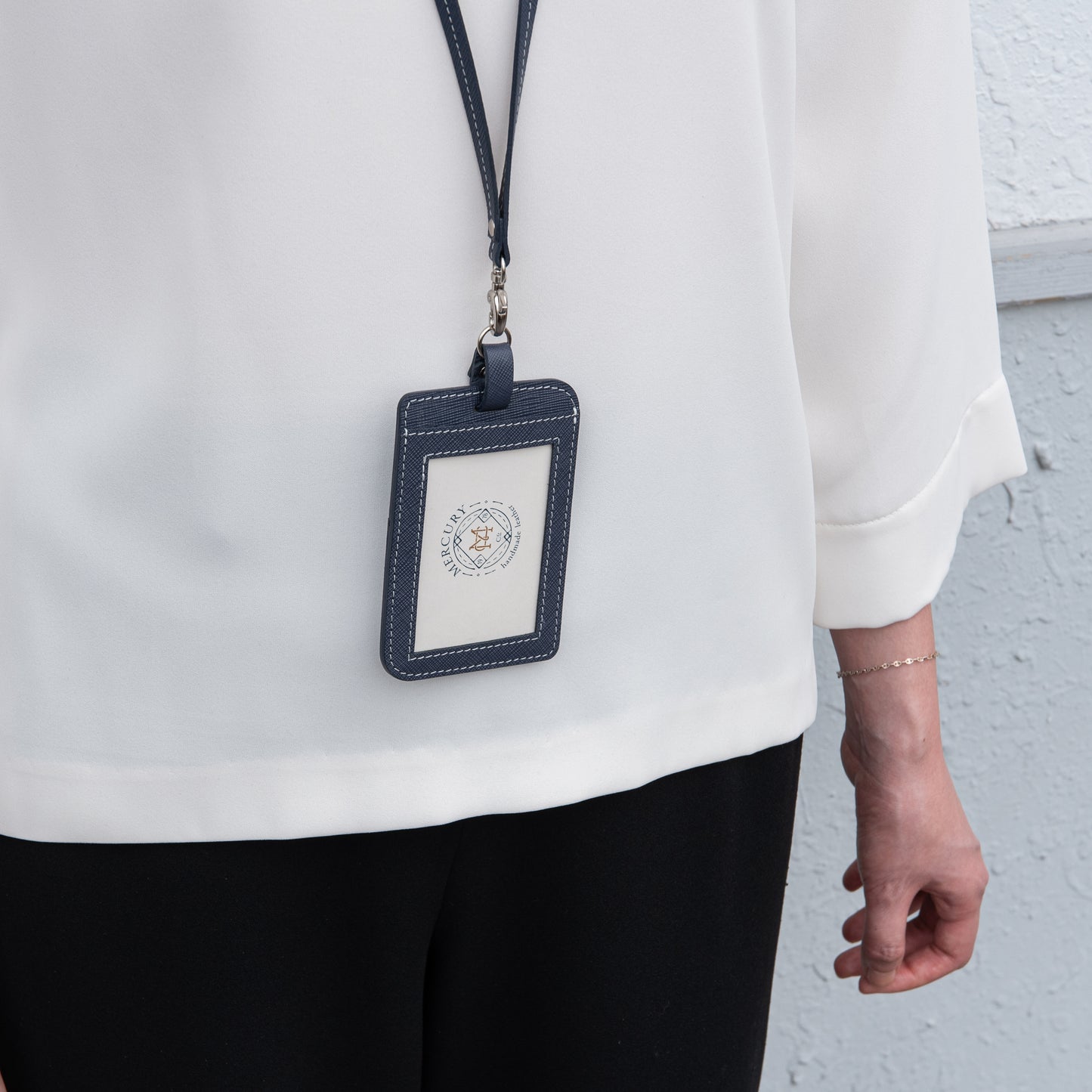 Mercury Leather Straight ID Card Holder Card Holder