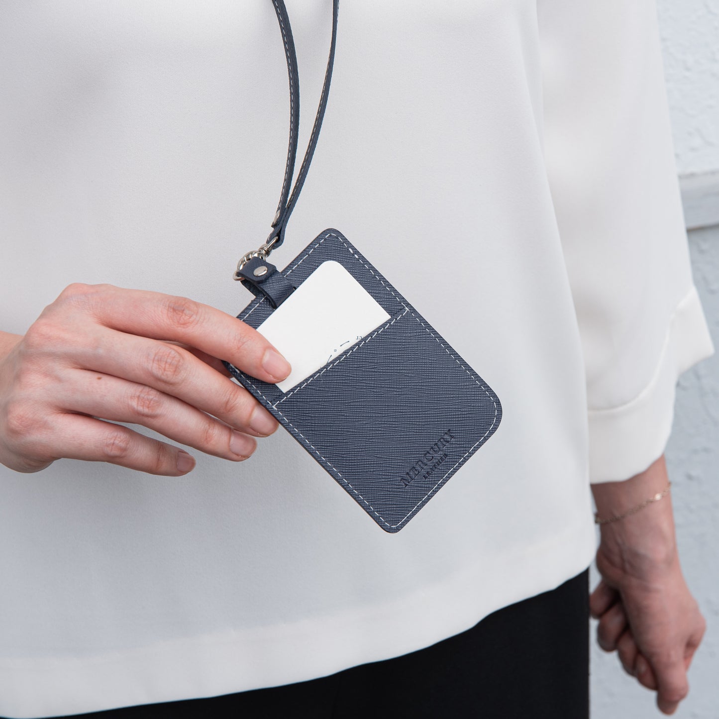 Mercury Leather Straight ID Card Holder Card Holder