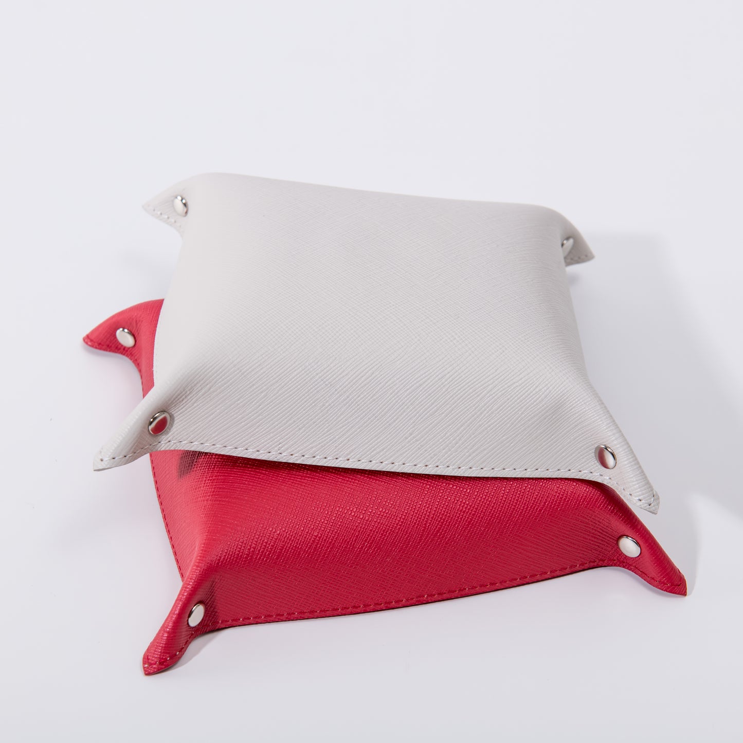 Mercury Leather square storage tray