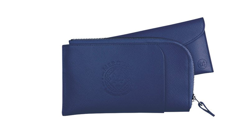 Mercury Leather Passport Wallet Multi-layer Card Holder Boarding Pass Banknote Holder