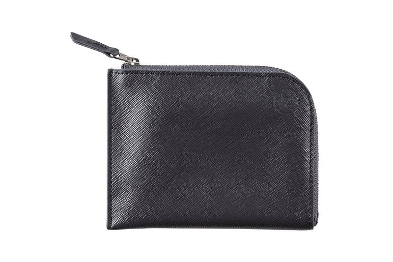 Mercury Leather Half-Zip Wallet Multifunctional Utility Wallet Card Holder Coin Purse