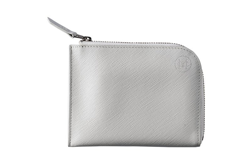Mercury Leather Half-Zip Wallet Multifunctional Utility Wallet Card Holder Coin Purse
