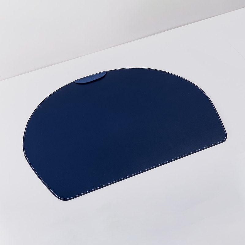 Mercury Half Curved Leather Desk Pad