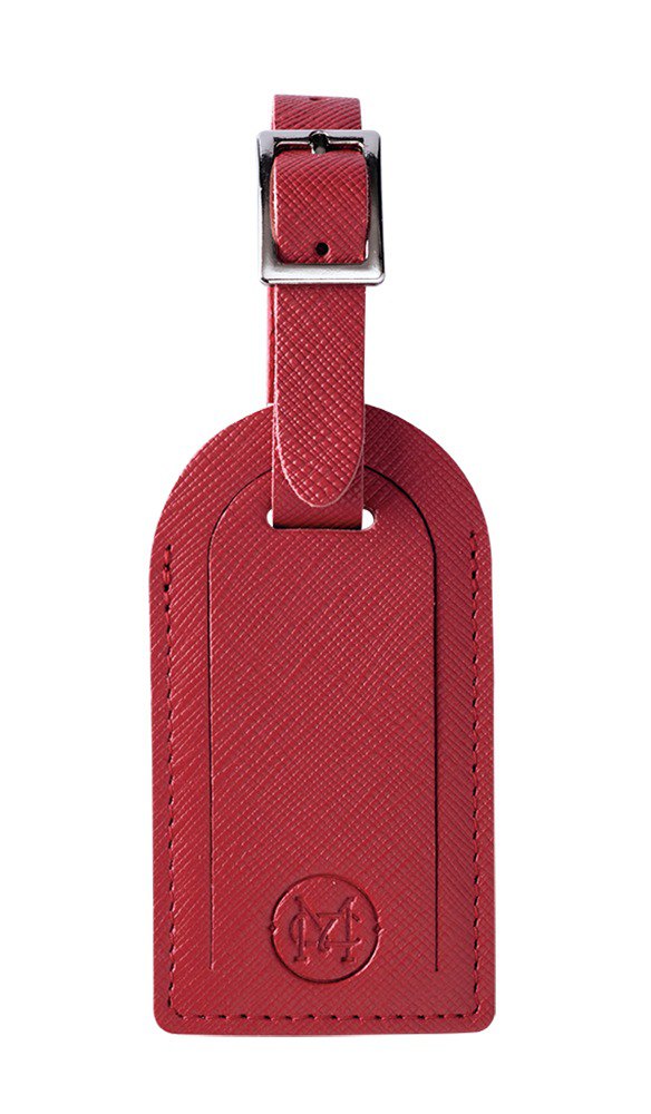 Mercury Leather Luggage Tag (Small) Travel Accessories Luggage Tag Custom Brand Name