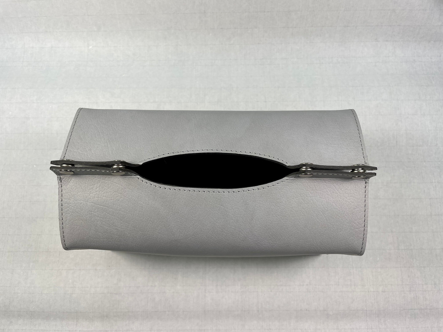 Mercury Tissue Box - Recycled Leather