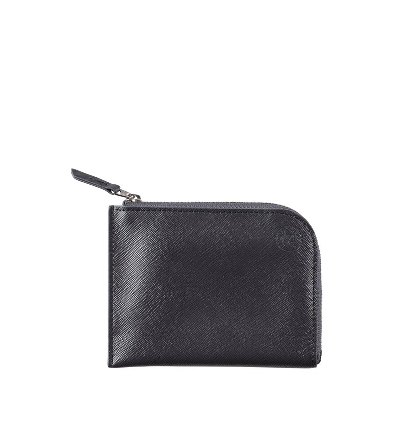 Mercury Leather Half-Zip Wallet Multifunctional Utility Wallet Card Holder Coin Purse