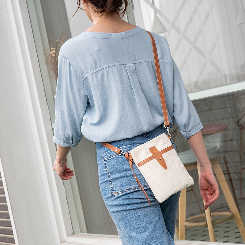 Mercury Crossbody Small Canvas Bag