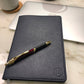 Mercury leather wallet notebook cover (large) A5 with notebook replaceable notebook wallet