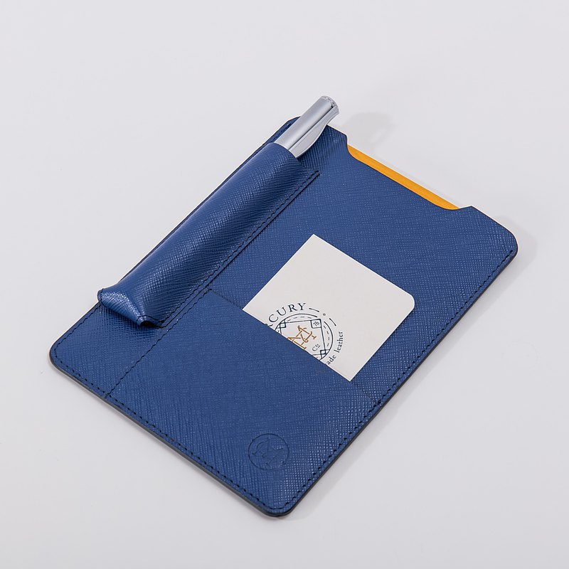 Mercury Leather Small Notebook Note Paper Clip