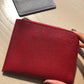 Mercury Leather Half-Zip Wallet Multifunctional Utility Wallet Card Holder Coin Purse