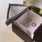 Mercury leather four corner storage tray jewelry storage tray sundries storage tray