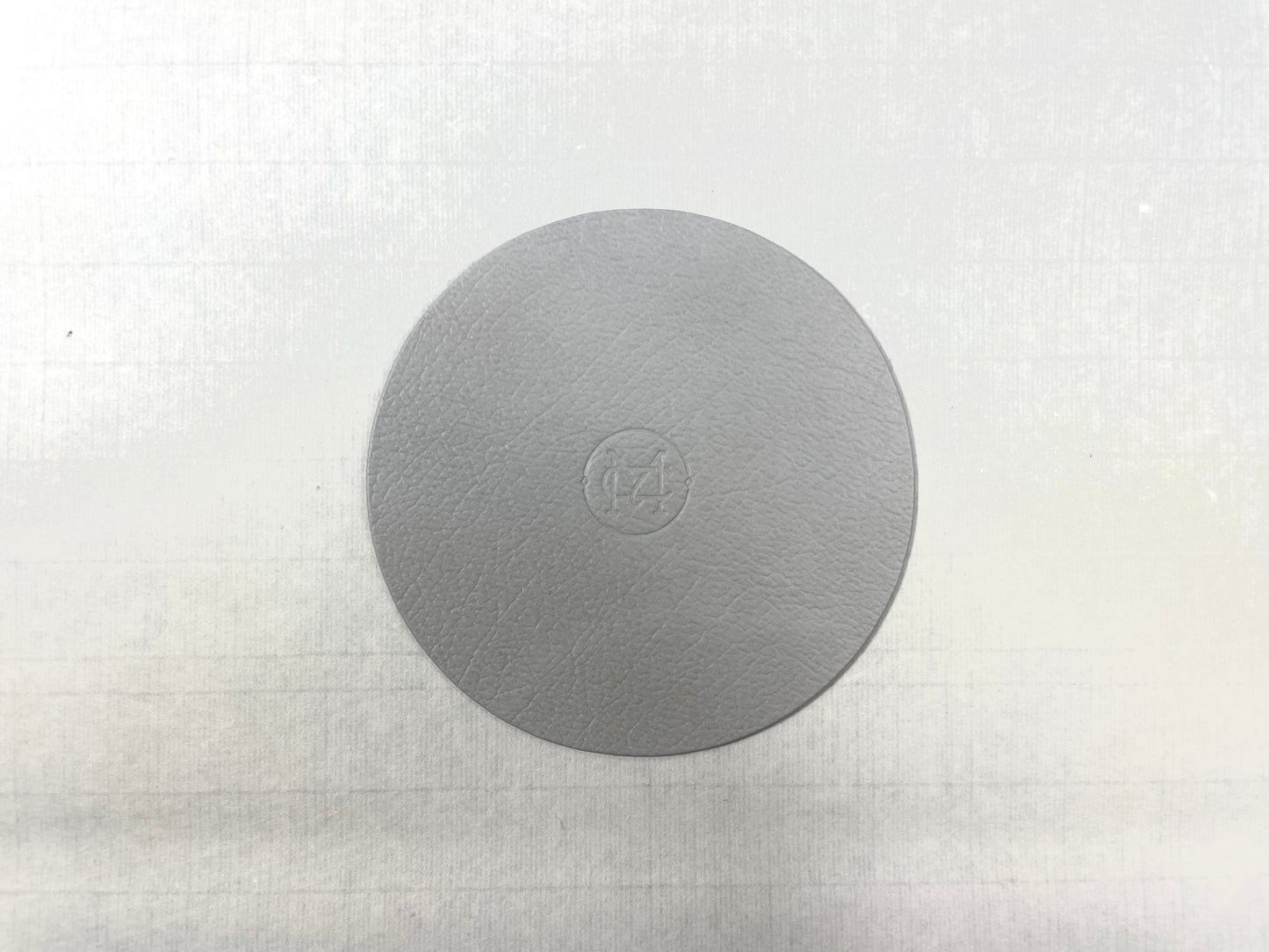 Mercury Round/Square Coaster Recycled Leather